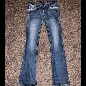Womens Rock Revival Jeans Boot Cut Jeans
